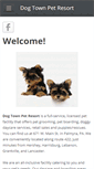 Mobile Screenshot of dogtownpetresort.com